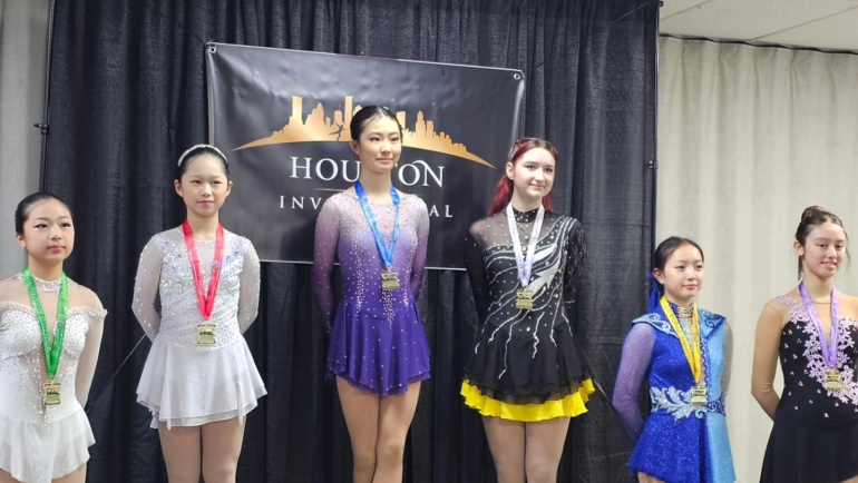 2025 Houston Invitational Excel Intermediate plus women – 1st place