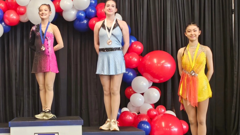2025 Austin bluebonnet- Intermediate Women SP- 4th place