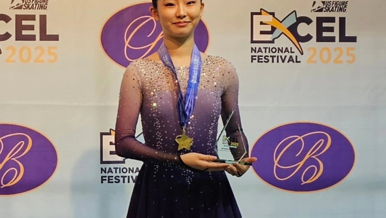 2025 Excel National Final Intermediate plus women 3rd place & Pins & Presentation Trophies
