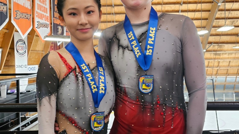 4th Event: NQS – 2025 Glacier Falls Summer Classic-Novice Pairs / FS-1st